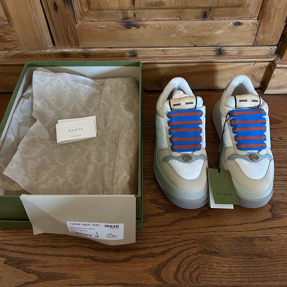 Men’s Gucci Screener GG Trainer Shoes
